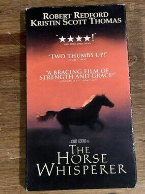 The Horse Whisperer With Robert Redford VHS Tape